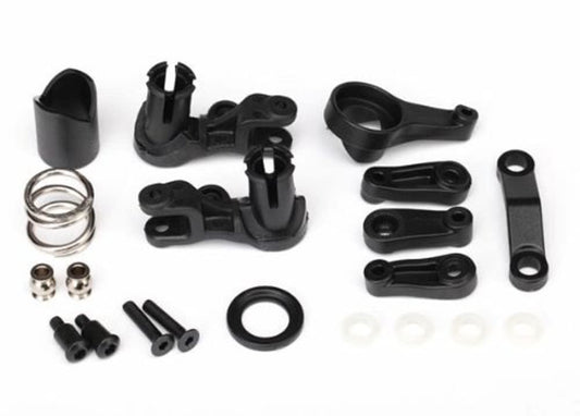 Traxxas 6845X Steering Bellcranks Horns Spring and Retainer Truck