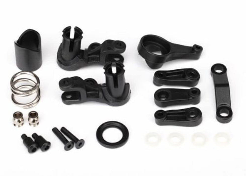 Traxxas 6845X Steering Bellcranks Horns Spring and Retainer Truck