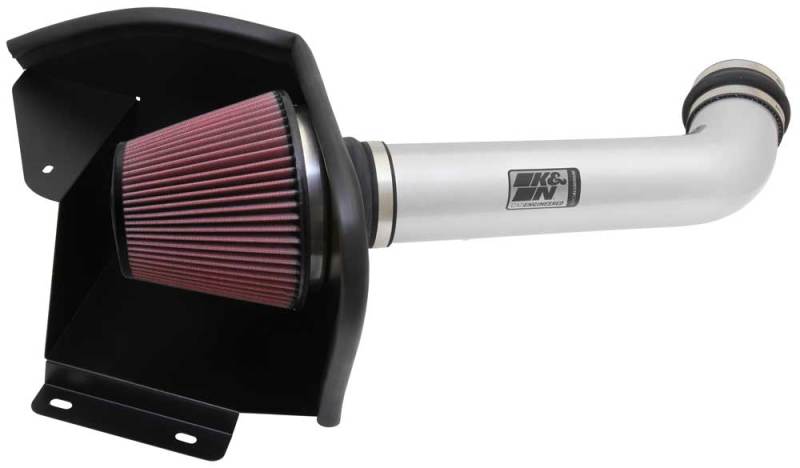 K&N 11-13 Compatible with Dodge Avenger 3.6L V6 Silver Typhoon Intake 69-2546TS