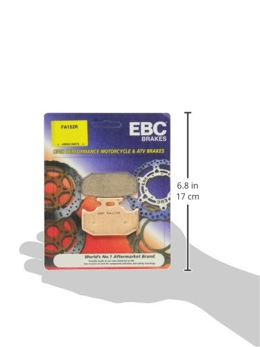 EBC Brakes FA152R Disc Brake Pad Set