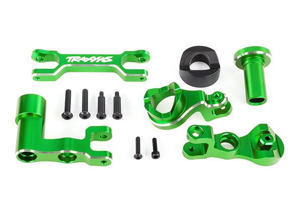 Traxxas 7843-GRN - Aluminum Bellcrank Assembly Green