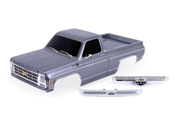 Traxxas 9212-SLVR - TRX-4/Chevrolet K10 Truck Body Silver