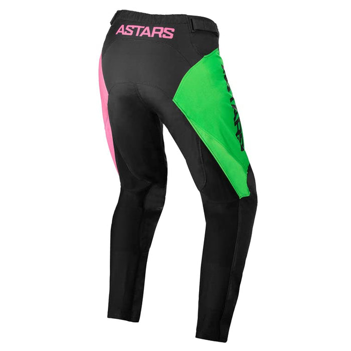 Alpinestars Youth Racer Compass Pants Blk/Grn Neon/Pink Fluo Sz 26 482-975826 3742122-1669-26