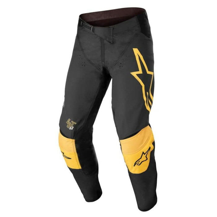 Alpinestars Techstar Quadro Pants Black/Yellow/Tangerine Sz 34 482-970634