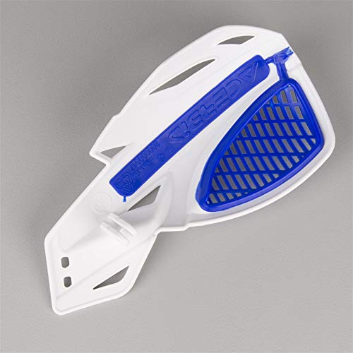 Acerbis 2072671029 White/Blue Vented Uniko Hand Guard