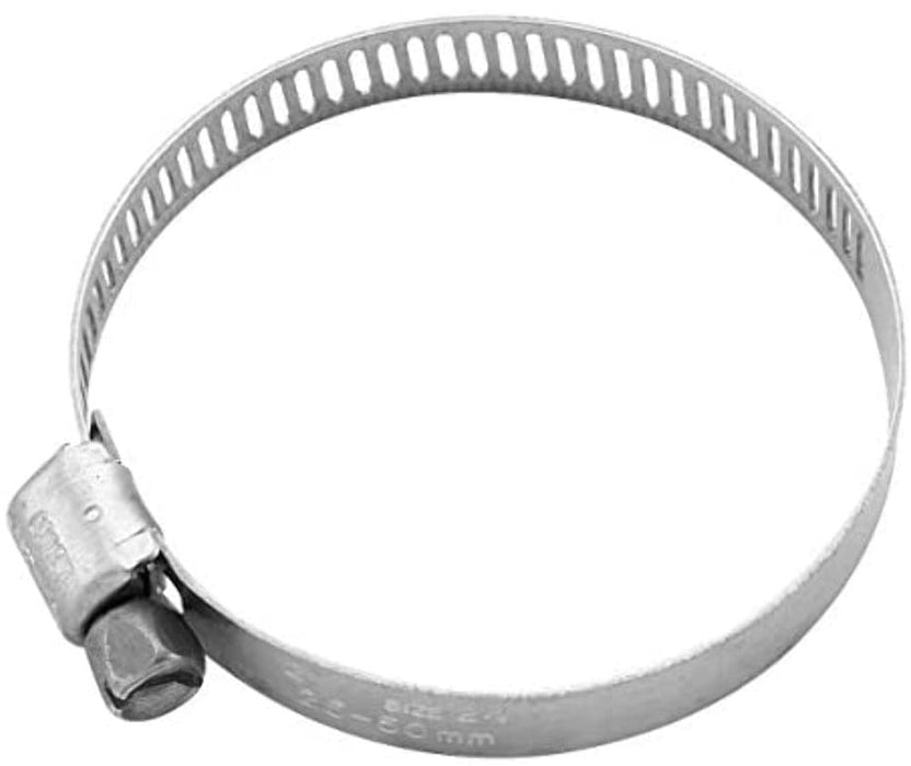 Helix Racing Products  111-6224; Stainless Steel Hose Clamps 26-51-mm 10-Pack