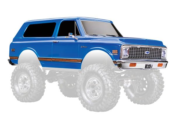 Traxxas 9130-BLUE - TRX-4 1972 Blazer Body Kit Blue