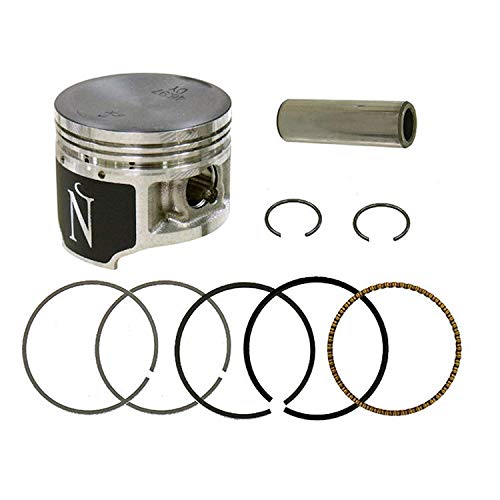 Namura Technologies NA-40019-2 Piston Kit - 0.50mm Oversize to 49.50mm, 9.0:1 Compression