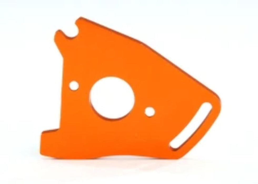 Traxxas 7490A - Motor Plate Orange Slash 4x4 Rustler 4x4