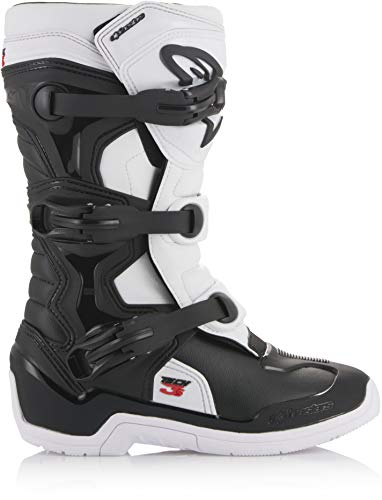 Alpinestars 2014518-12-1 Tech 3S Boots Black/White Sz 01