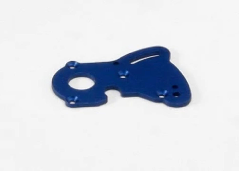 Traxxas 5690X Blue-Anodized Aluminum Single Motor Plate E-Revo