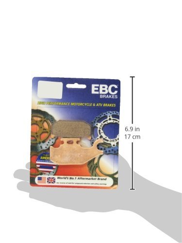 EBC Brakes FA317R Disc Brake Pad Set, COPPER, One Size