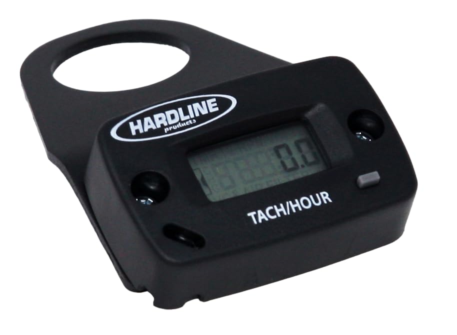 Hardline Products HRMM-2 Hour Meter Mount for Re-Settable Hour Meter,Black