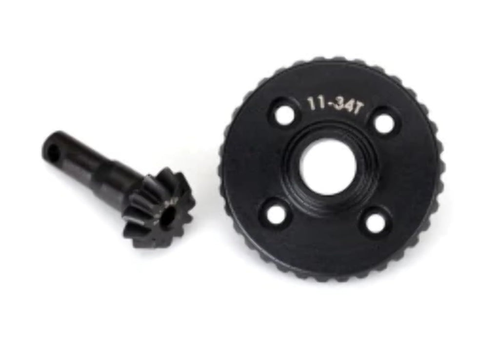 Traxxas TRA8279R Ring gear differential/ pinion gear differential (machined)