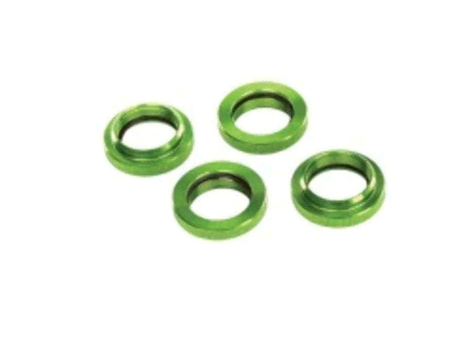 Traxxas Anodized-Aluminum Gtx Shock Spring Retainer Green