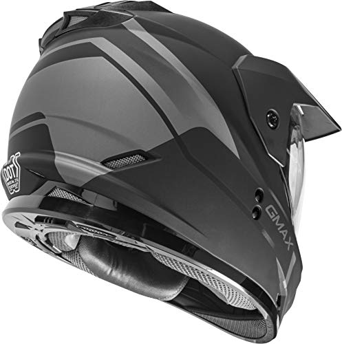 GMAX GM-11 Dual Sport Motorcycle Adventure Off Road ADV ATV UTV DOT Approved Helmet