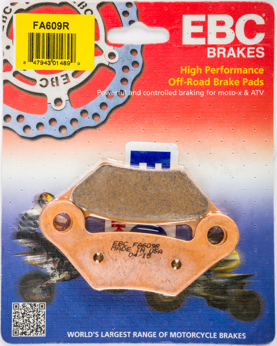 EBC Brakes FA609R Disc Brake Pad Set