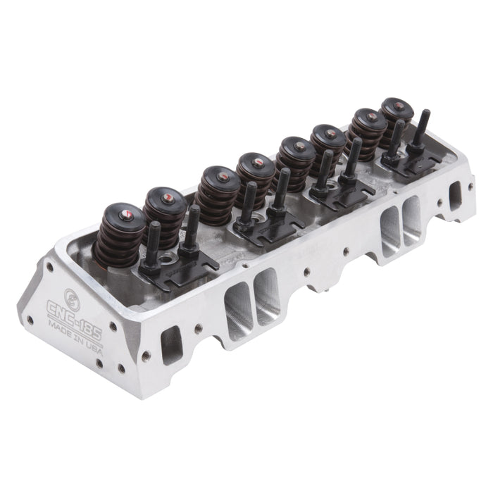 Edelbrock Cylinder Head SBC E-Cnc 185 64cc Straight Plug for Hydraulic Roller Cam Complete 79895