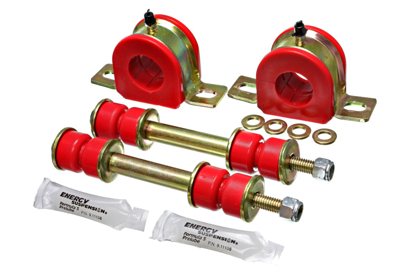 Energy Suspension 85-89 Ford Astro Van 2WD 1-1/4in Front Sway Bar Bushing Set Red 3.5178R