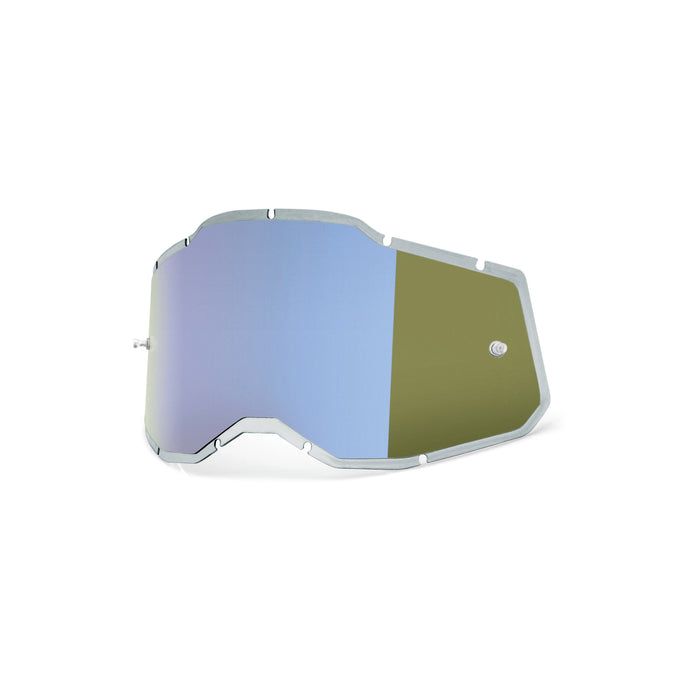 100% Goggle PLUS Replacement Lens - Injected - Compatible with Racecraft 2, Accuri 2, and Strata 2 Goggles