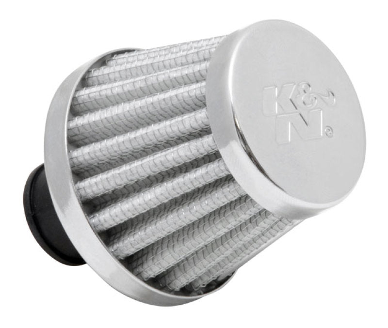 K&N Vent Air Filter/ Breather: High Performance, Premium, Washable, Replacement Engine Filter: Flange Diameter: 0.375 In, Filter Height: 1.75 In, Flange Length: 0.5 In, Shape: Breather, 62-1600WT