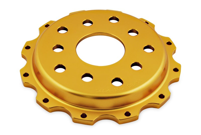 DBA 04-17 Subaru WRX STI Front Replacement 5000 Series Rotor Hat Gold 5654-10.2GLD
