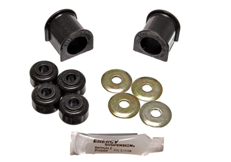 Energy Suspension 24Mm Front Stabilizer Bushings Black 8.5114G