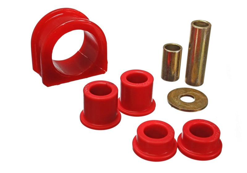 Energy Suspension Steering Rack Bushing Set Red 8.10104R