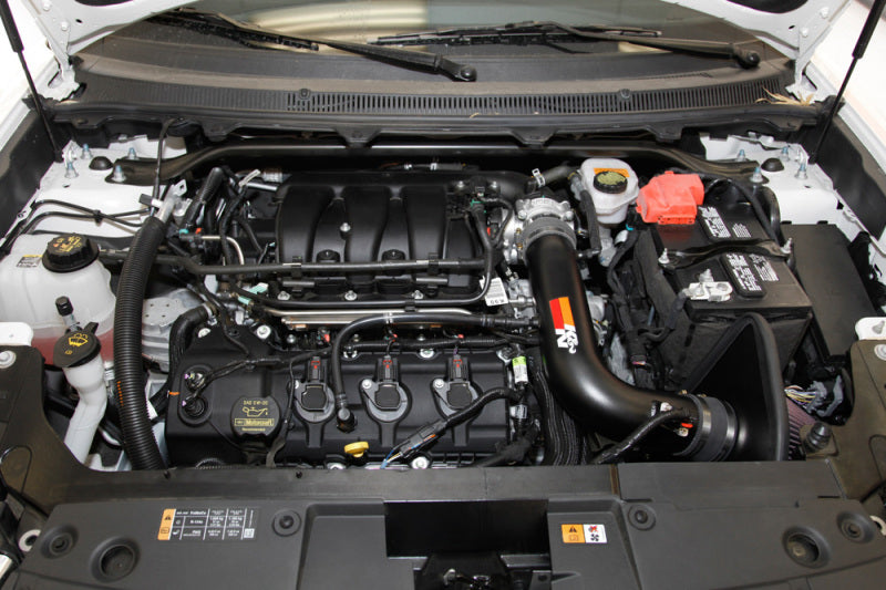 K&N 77-2576KTK Performance Intake Kit for FORD FLEX V6-3.5L F/I, 2013-2019