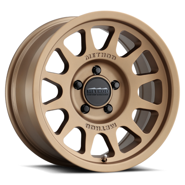 Method MR703 17x7.5 +50mm Offset 5x160 65mm CB Method Bronze Wheel MR70377556950