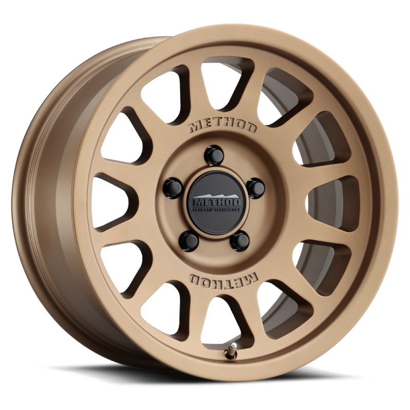 Method MR703 17x8.5 +35mm Offset 5x150 110.5mm CB Method Bronze Wheel MR70378558935