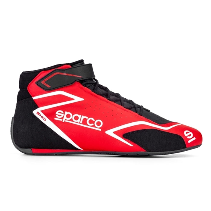 Sparco Shoe Skid 48 RED/BLK 00127548RSNR