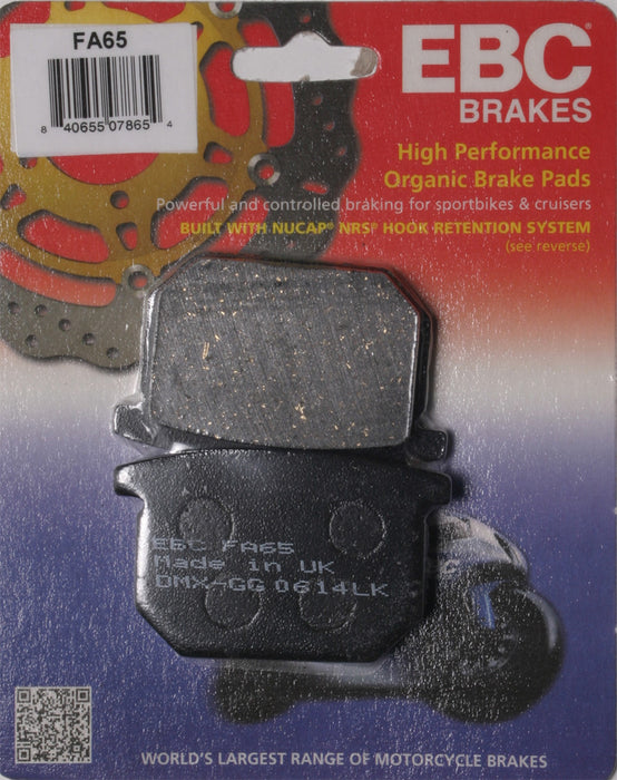 EBC Brakes FA65 Disc Brake Pad Set