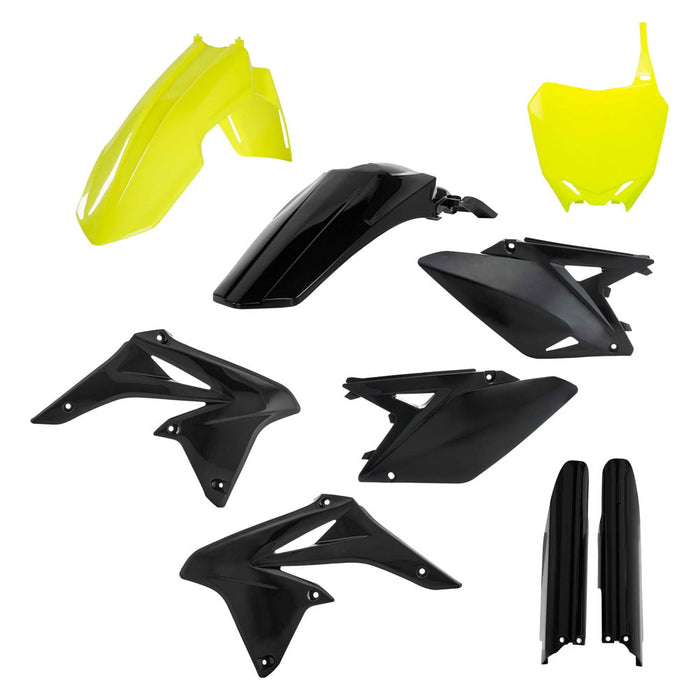 Acerbis  2198035137; Full Plastic Kit Fluorescent Yellow / Black