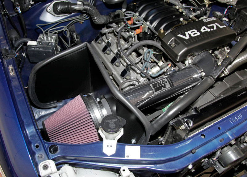 K&N 77-9027KP Performance Intake Kit for TOYOTA TUNDRA/SEQUOIA V8-4.7L DOHC 05-07
