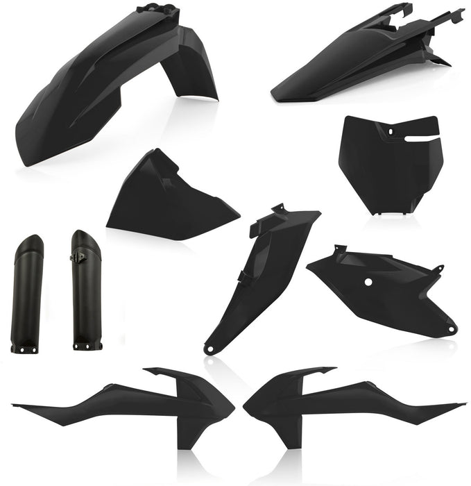 Acerbis Full Plastic Kits For Ktm - Black (2686020001)