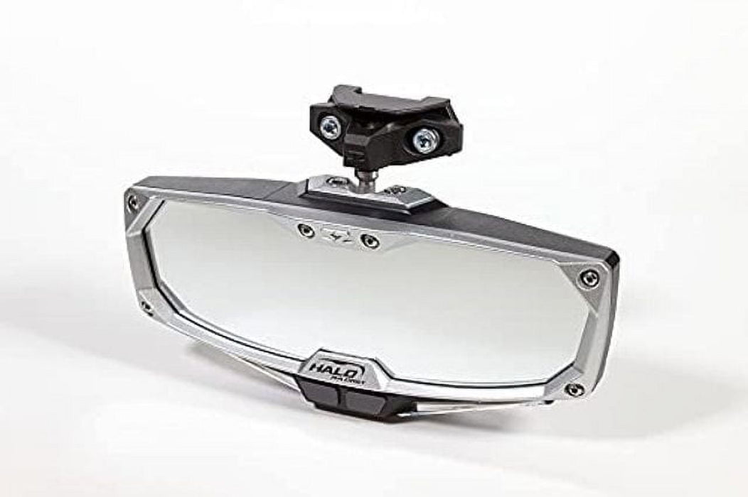 Halo-RA LED Rearview Mirror with Cast Aluminum Bezel for Polaris RZR Pro XP / Turbo R (2020-2024) UTV Models