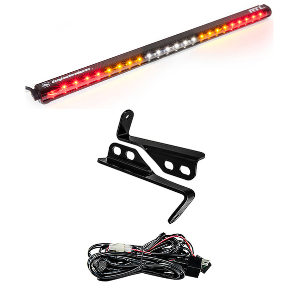 Baja Designs Polaris Rzr 15-18 4 Seat 30 Inch Rtl-S Rear Light Bar With Bracket Kit 447816