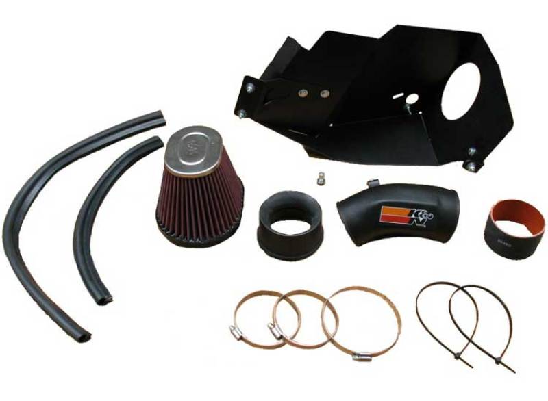 K&N Cold Air Intake Kit: Increase Acceleration & Engine Growl, Guaranteed To Increase Horsepower: Compatible With 2.5L, L6, 1991-2000 Bmw (323Ti, 323I, 325I, 328I), 57I-1001