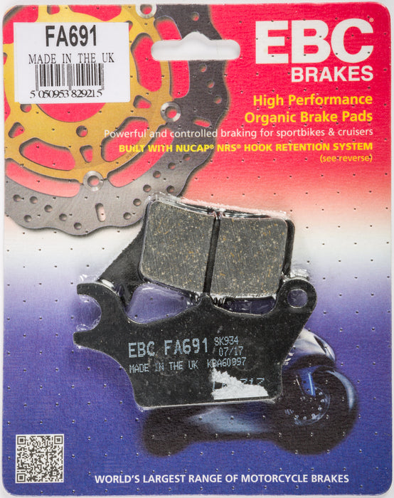 EBC FA691 Organic Disc Brake Pad