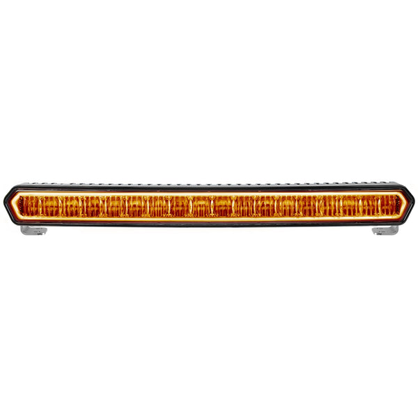 RIGID SR-L Series 20inch Off-Road LED Light Bar Black w/Amber Halo Back Lighting 63003