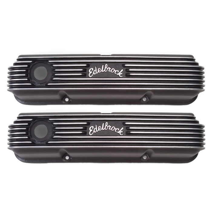 Edelbrock Valve Cover Classic Series Ford 1958-1976 FE V8 Black 41623