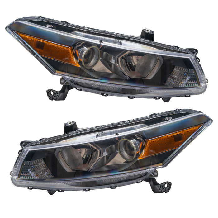Oracle Lighting 2008-2012 Honda Accord Coupe Pre-Assembled Led Halo Headlights Mpn: 7060-333