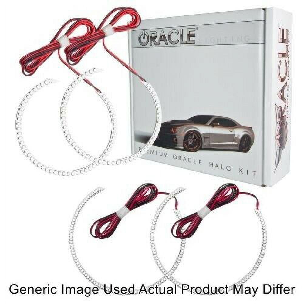 Oracle Lights 2643-003 LED Head Light Halo Kit Red for 2008-2014 Compatible with Dodge Avenger