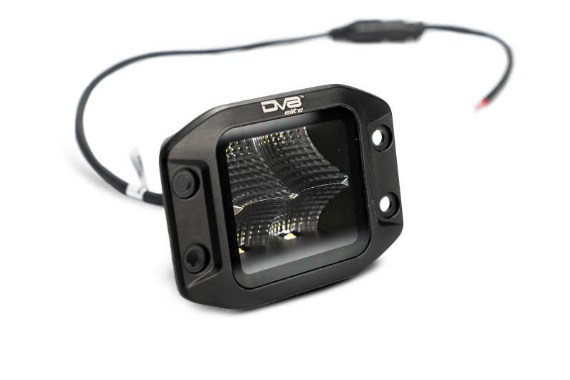 DV8 Offroad Elite Series 3in Cube LED Light 40W Spot 3W LED BE3FMW40W