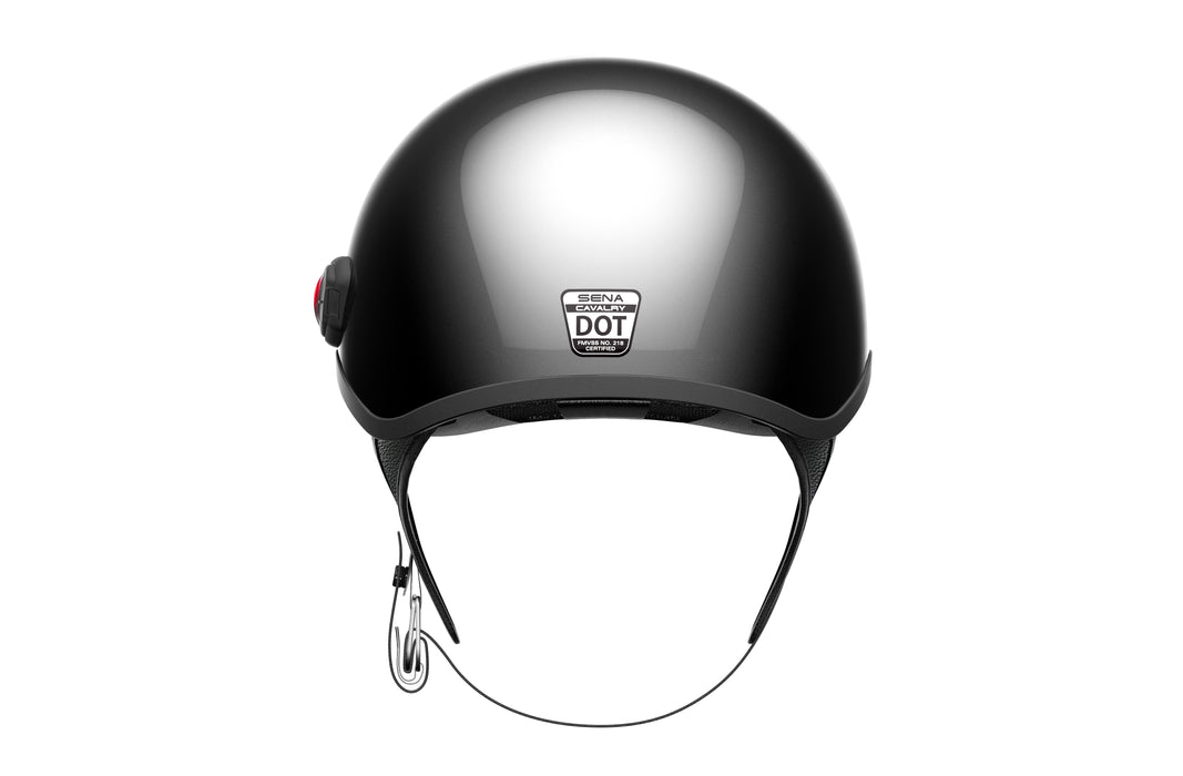 Sena Cavalry Bluetooth Half Helmet Black Xs CAVALRY-CL-GB-XS