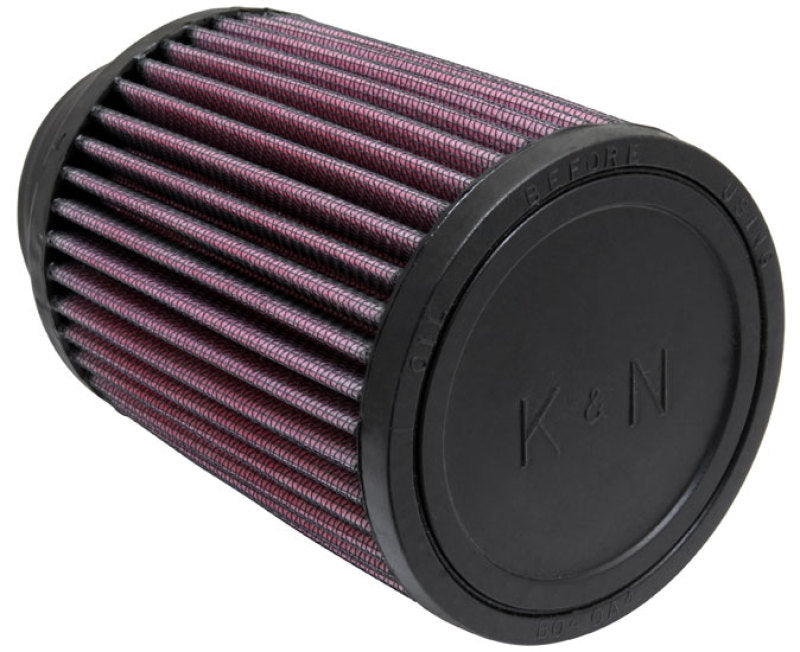 K&N Filter Universal Rubber Filter 2 3/4 inch 10 Degree Flange 4 inch OD 5 inch Height RU-1460