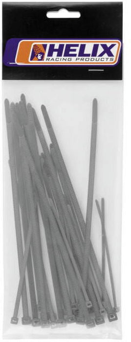 Helix Racing Products  303-4688; Cable Tie Assortment Grey 30/P
