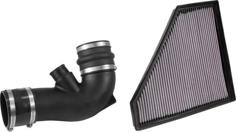 Airaid Cold Air Intake System By K&N: Increased Horsepower, Cotton Oil Filter: Compatible With 2016-2020 Chevrolet (Camaro) Air- 250-702