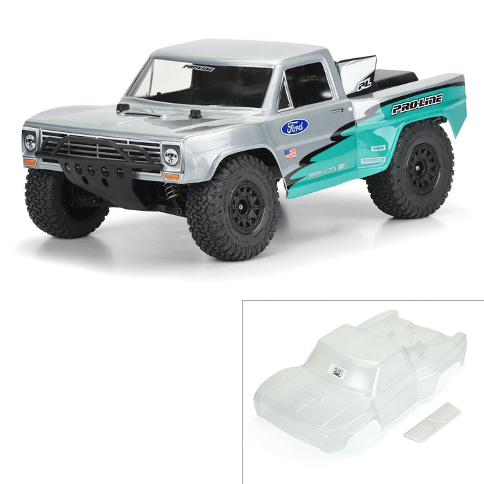 Pro-Line Racing Pre-Cut 1967 Ford F-100 Clear Body for SC PRO355117 Car/Truck  Bodies wings & Decals
